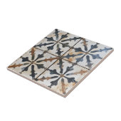 Carreau Vieux carrelage blanc italien Motif (Côté)