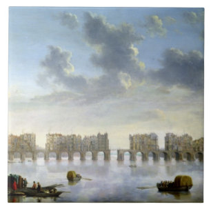 Carreau Vieux pont de Londres (huile), c.1630