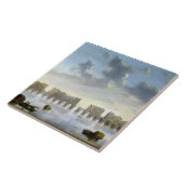 Carreau Vieux pont de Londres (huile), c.1630 (Côté)