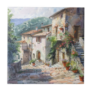 Carreau Vieux village italien