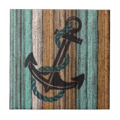 Carreau Vieux Vintage Patiné Planes Motif (Devant)