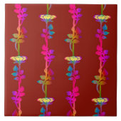 Carreau Vignes flamboyantes (Devant)