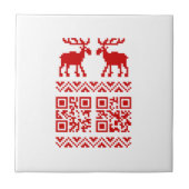 Carreau Vilain Sweater QR Code Bonne année! (Devant)