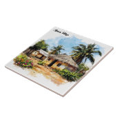 Carreau Village africain (Côté)