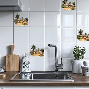 Carreau Village africain