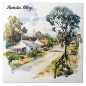 Carreau Village australien (Devant)