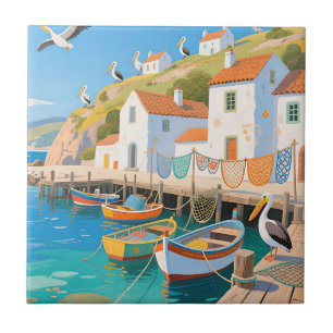 Carreau Village de pêche côtière Pélicans