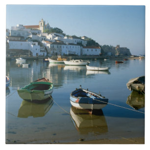Carreau Village de pêcheurs de Ferragudo, Algarve, Portuga