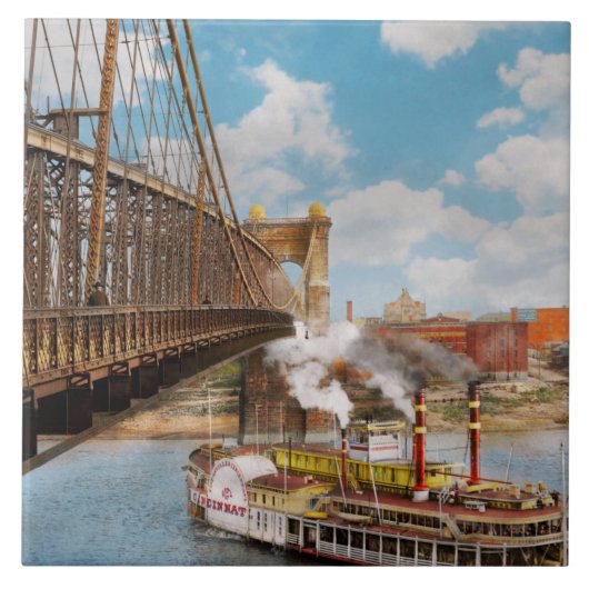 Carreau Ville - Cincinnati, OH La ville de Cincinnati 1906 (Devant)