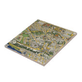Carreau Ville de carte du Québec (Côté)