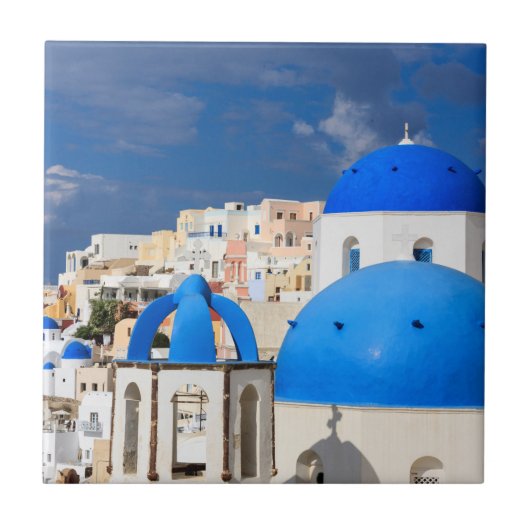 Carreau Ville de Santorin, Grèce (Devant)