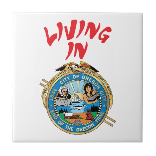 Carreau Ville d'Oregon (Devant)