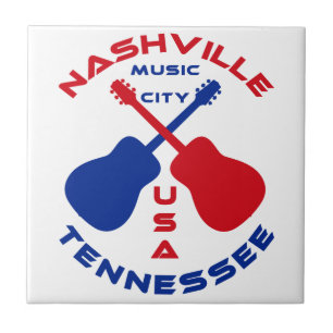 Carreau Ville Etats-Unis de musique de Nashville,