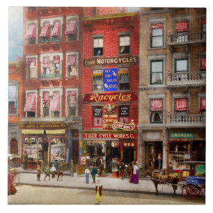 Carreau Ville - New York - Lieu du meurtre 1909