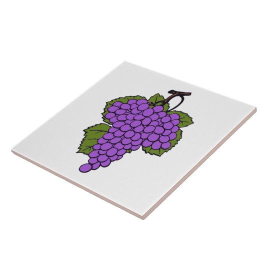 Carreau Vin alimentaire simple à base de raisin pourpre (Côté)