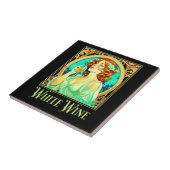 Carreau Vin blanc Art nouveau (Côté)