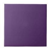 Carreau Vin de prune solide violet (Devant)
