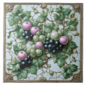 Carreau Vin Pommes Vin Or Vintage Frame (Devant)