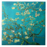 Carreau Vincent Van Gogh Blossoming Almond Tree Floral Art<br><div class="desc">Vincent Van Gogh Arbre d'amande fleuri Vintage Art floral Arbre d'amande fleuri est un tableau de 1890 de l'artiste post-impressionniste néerlandais Vincent van Gogh. Almond Blossoms est un ensemble de plusieurs tableaux réalisés en 1888 et 1890 par Vincent van Gogh à Arles et Saint-Rémy, dans le sud de la France,...</div>