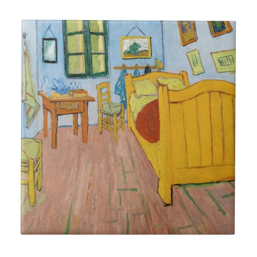 Carreau Vincent Van Gogh - Chambre de Vincent à Arles (Devant)