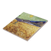 Carreau Vincent Van Gogh - Champ de blé avec moissonneur e (Côté)