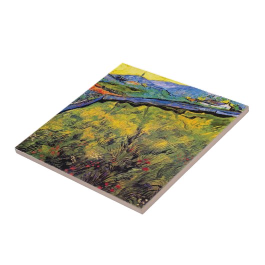 Carreau Vincent Van Gogh - Champ De Blé De Printemps (Côté)