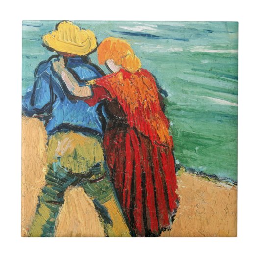 Carreau Vincent van Gogh - Deux amoureux (Devant)