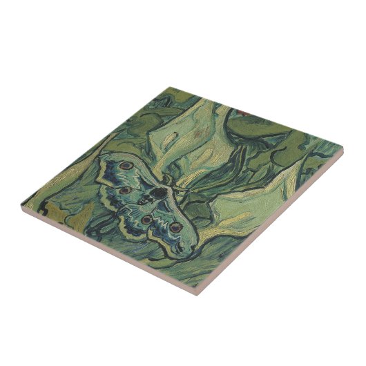 Carreau Vincent van Gogh - Grand Moth Peacock (Côté)