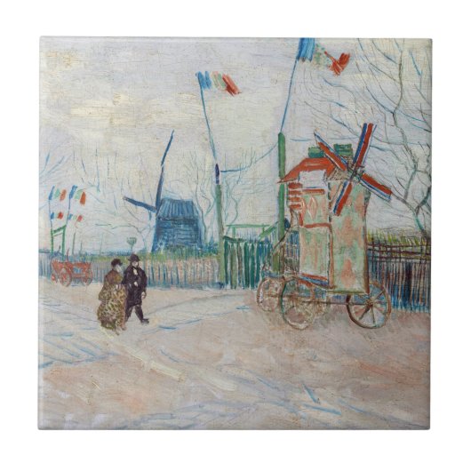 Carreau Vincent van Gogh - Impasse des Deux Frères (Devant)