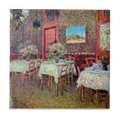 Carreau Vincent Van Gogh - Intérieur D'Un Restaurant (Devant)