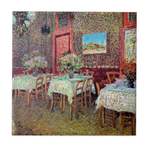 Carreau Vincent Van Gogh - Intérieur D'Un Restaurant