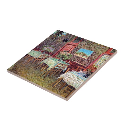 Carreau Vincent Van Gogh - Intérieur D'Un Restaurant (Côté)