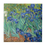 Carreau Vincent Van Gogh - Irises<br><div class="desc">Irises / Iris - Vincent Van Gogh,  1889</div>