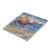 Carreau Vincent Van Gogh - La Mer à Saintes-Maries (Côté)