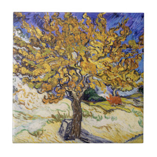 Carreau Vincent van Gogh - Le Mûrier