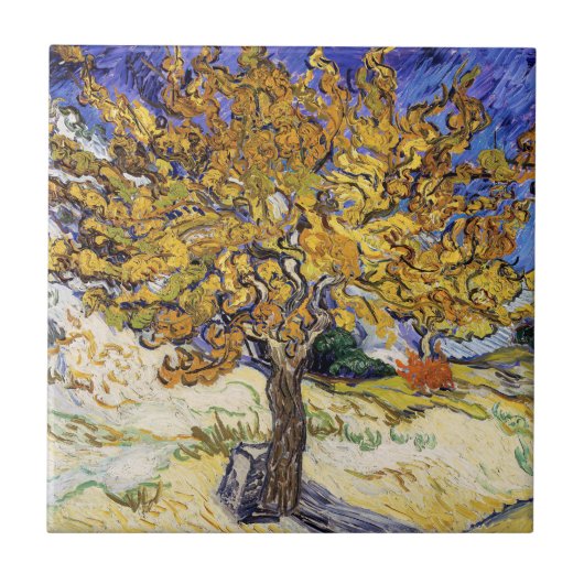 Carreau Vincent van Gogh - Le Mûrier (Devant)