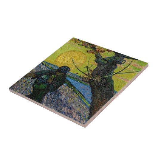 Carreau Vincent van Gogh - Le Sower (Côté)