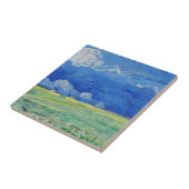 Carreau Vincent van Gogh - Les champs de roues sous Thunde (Côté)