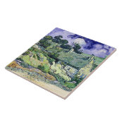 Carreau Vincent van Gogh| Maisons de chaume à Cordeville (Côté)