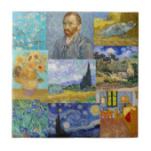 Carreau Vincent Van Gogh - Masterpieces Patchwork (Devant)