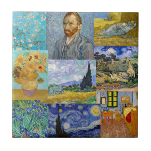 Carreau Vincent Van Gogh - Masterpieces Patchwork