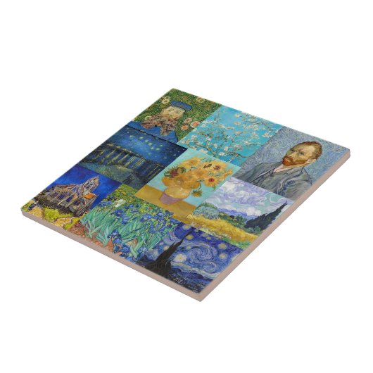 Carreau Vincent Van Gogh - Masterpieces Patchwork (Côté)