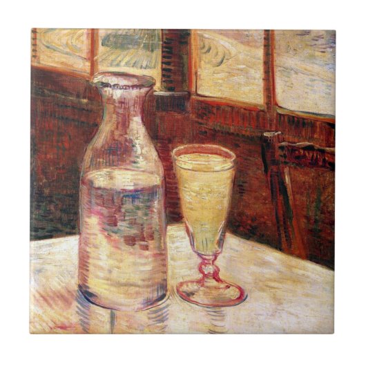 Carreau Vincent Van Gogh - Nature morte à l'absinthe (Devant)