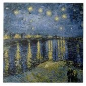Carreau Vincent van Gogh - nuit étoilée (Devant)
