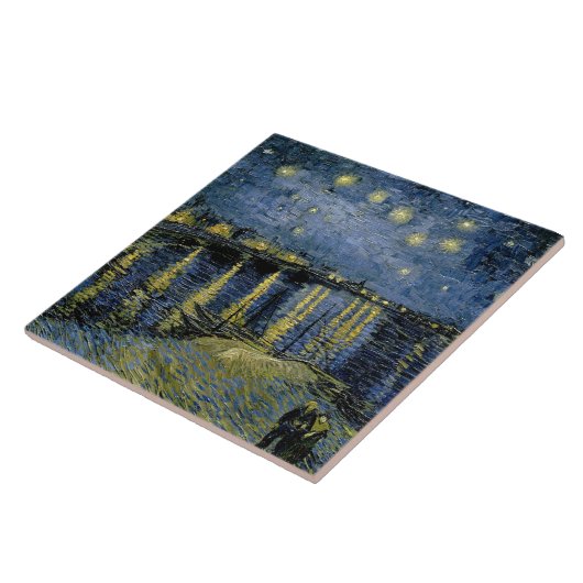 Carreau Vincent van Gogh - nuit étoilée (Côté)