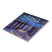 Carreau Vincent Van Gogh - Nuit étoilée Sur Le Rhône (Côté)