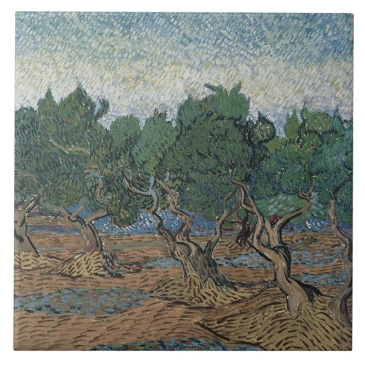 Carreau Vincent van Gogh - Olive Grove (Devant)