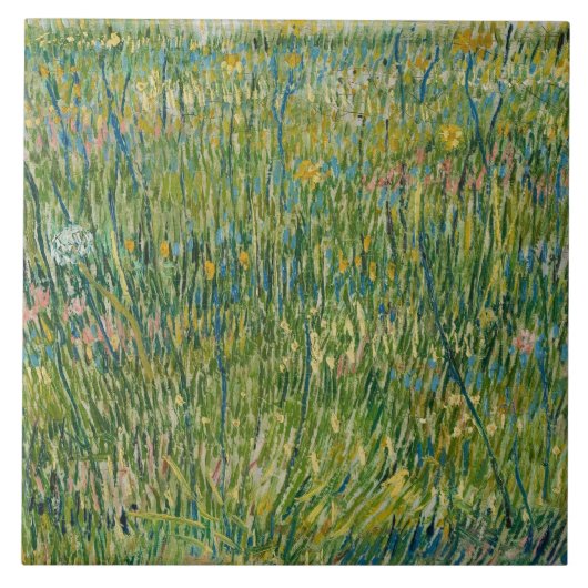 Carreau Vincent van Gogh - Patch d'herbe (Devant)