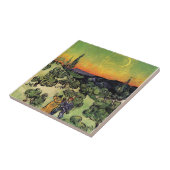 Carreau Vincent Van Gogh - Paysage Avec Couple Fine Art (Côté)