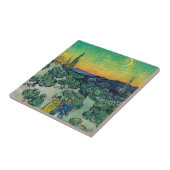 Carreau Vincent van Gogh - Paysage Lune avec couple (Côté)